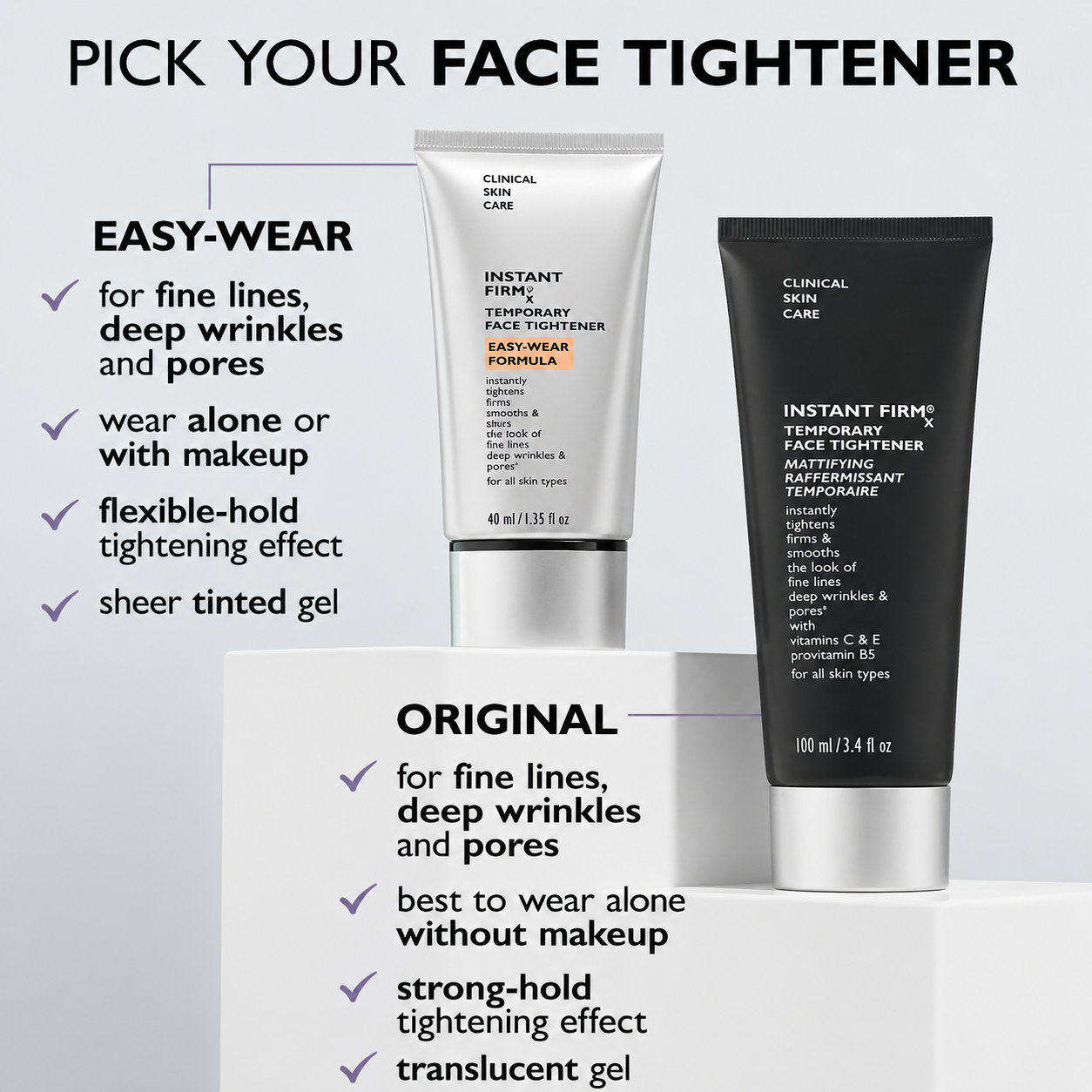 Instant FirmX Easy Wear Face Tightener
