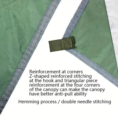 Beach Canopy Sunshade – Lightweight UV & Rain Protection