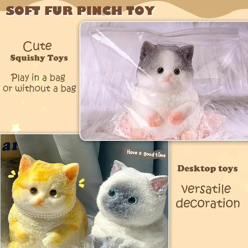 Soft Stress Relief  Squishy Cat