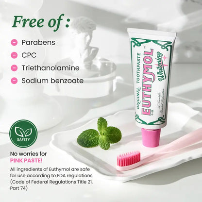 Premium Whitening & Fresh Breath Toothpaste Duo Set