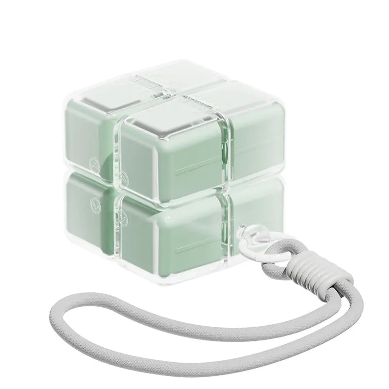 Pastel Macaron Multicolor Magic Cube Pill Storage Box