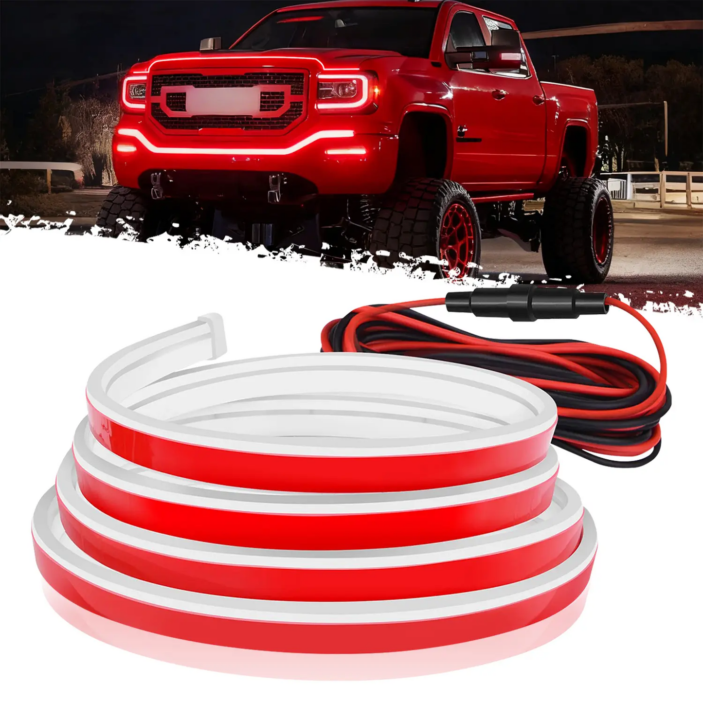 71" High Brightness car Hood Gap LED Strip-Dynamic Scan Activated Design
