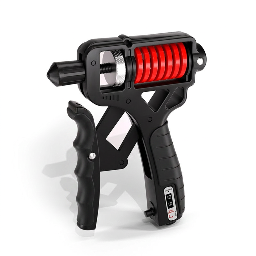 Adjustable Hand Grip Strengthener 11-364 lbs – Digital Counter, Forearm Trainer