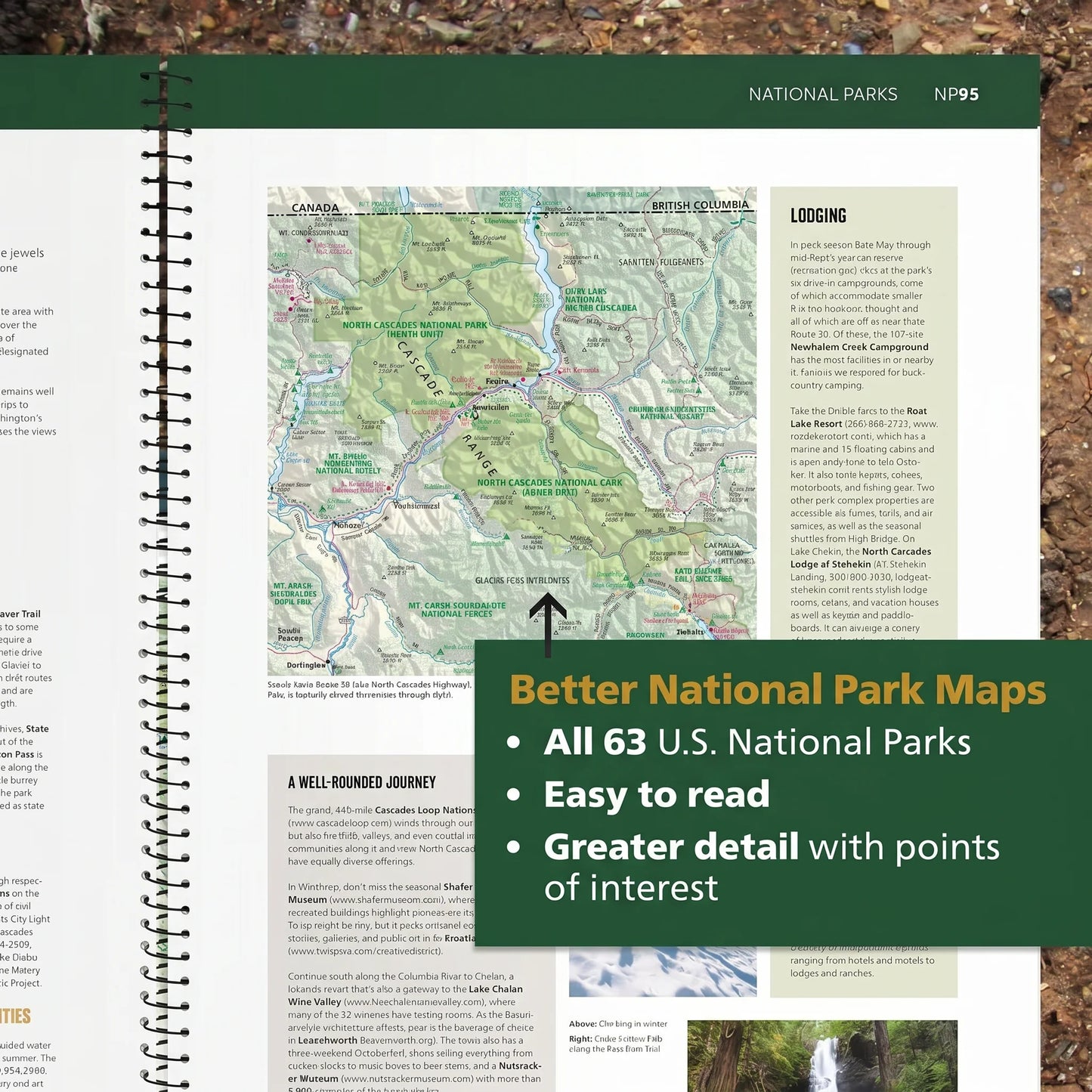Road Atlas & National Park Guide 2027: United States, Canada, Mexico