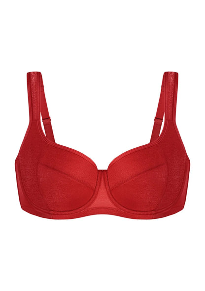 Starry Night Lightly Lined Lightly Padded Plus Size Balconette Bra