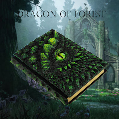 Embossed Fantasy Diary– Horror Gothic A5 Resin Journal