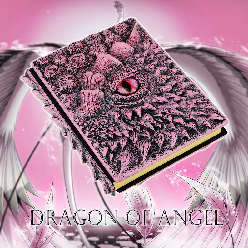 Embossed Fantasy Diary– Horror Gothic A5 Resin Journal