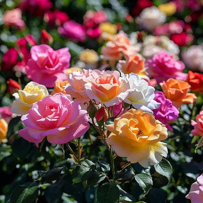 Perfumed Mixed Rose Collection – Colorful Garden Blooms