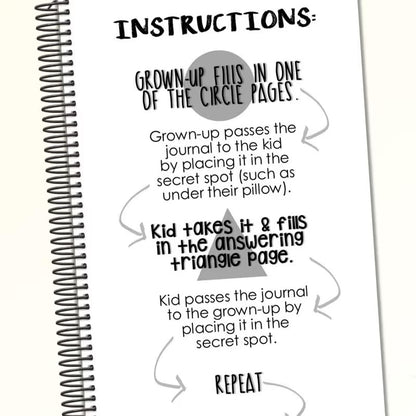 Just Between You & Me, Kid: Back & Forth Journal for Parent-Child Bonding