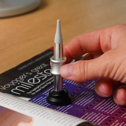 Kinetic Ring Launcher Desk Toy – Spring-Loaded Skill Game & Stress Reliever