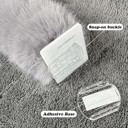 Remote Control Wagging Tail for Car – USB Rechargeable Plush Decor