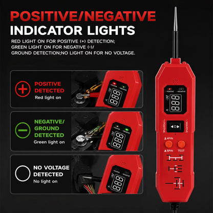 2-in-1 Automotive Circuit Tester & Relay Diagnostic Tool