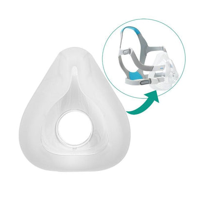 Premium Liquid Silicone Full Face Mask Replacement Cushion – Leakproof & Skin-Friendly Seal