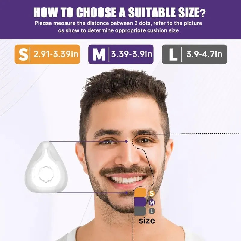 Premium Liquid Silicone Full Face Mask Replacement Cushion – Leakproof & Skin-Friendly Seal