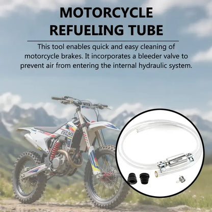 Universal Brake Bleeder Kit with One-Way Check Valve