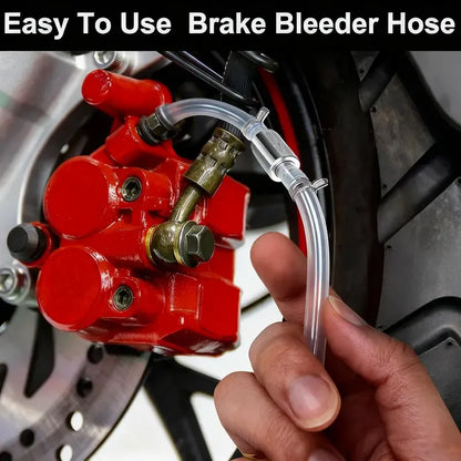 Universal Brake Bleeder Kit with One-Way Check Valve