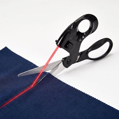 Laser Guided Scissors – Precision Cutting for Fabric, Crafts & Wrapping