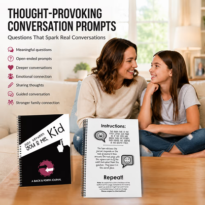 Just Between You & Me, Kid: Back & Forth Journal for Parent-Child Bonding