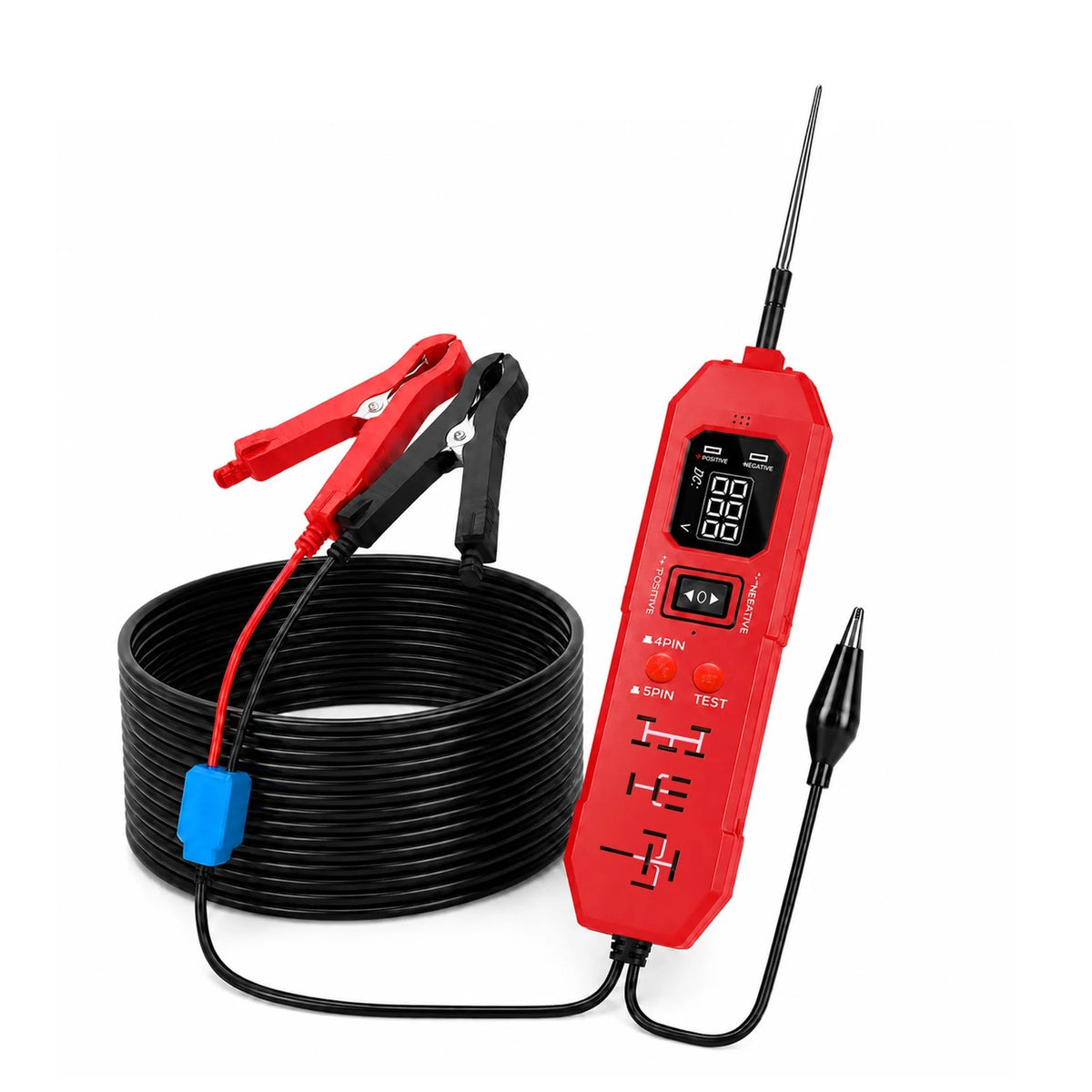 2-in-1 Automotive Circuit Tester & Relay Diagnostic Tool