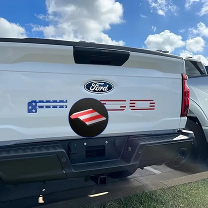 3D Raised Tailgate Letters – Premium ABS Overlay Trim Stickers