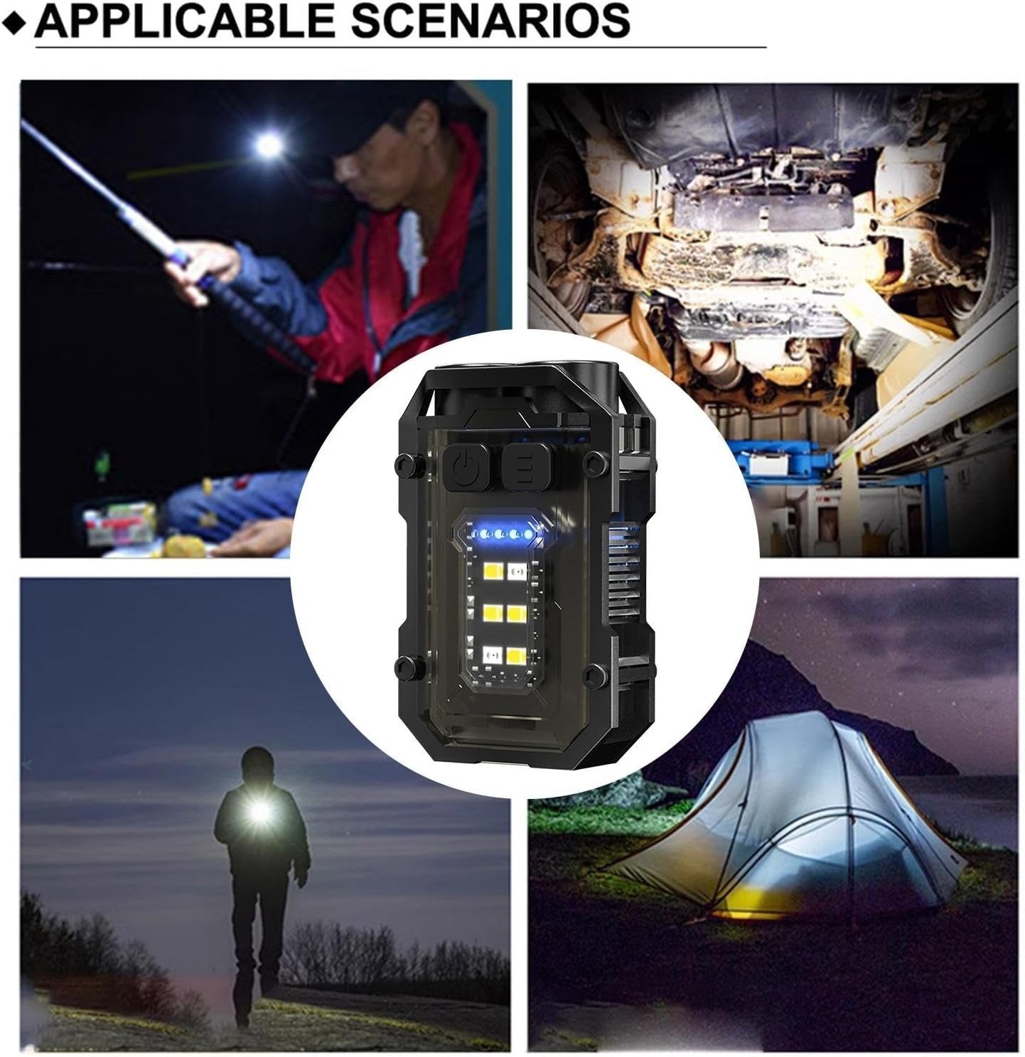 Compact Keychain Flashlight – 800 Lumens Mini Powerhouse