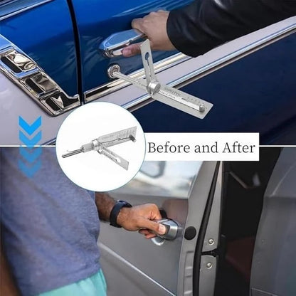 SS001 Pro Precision Locksmith Kit – Stainless Steel Decoder & Pick Set