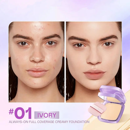 Always-On Full Coverage Creamy Foundation – Waterproof SPF 30 PA+++