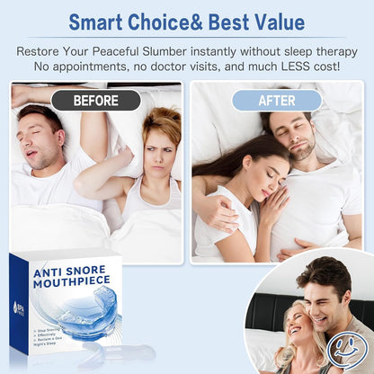 Anti-Snore Pro Mouthpiece – Custom Jaw Support for Peaceful Sleep
