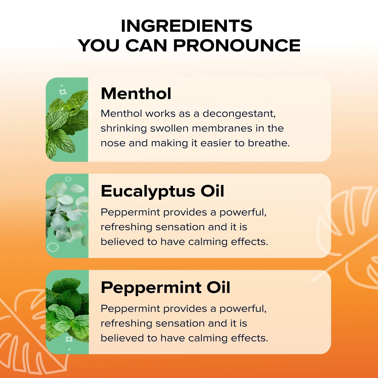 4 PCS Refreshing Essential Oil Nasal Inhaler