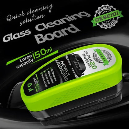 Reusable Windshield Oil Film Remover – Anti-Fog Glass Coating Brush