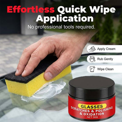 Glass Scratch Eraser & Polish – Instant Clarity, Professional Repair