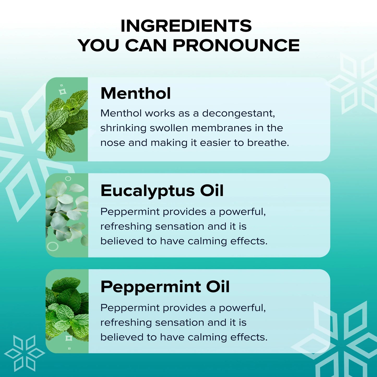 4 PCS Refreshing Essential Oil Nasal Inhaler