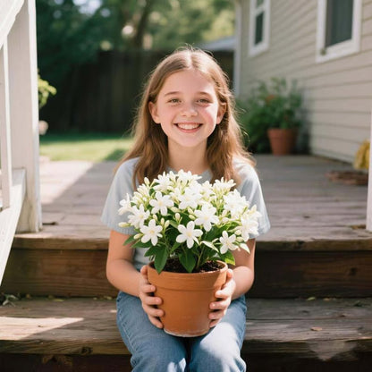 🌱Trailing Jasmine Fragrant Climbing Flower – Evergreen Garden & Balcony Plant