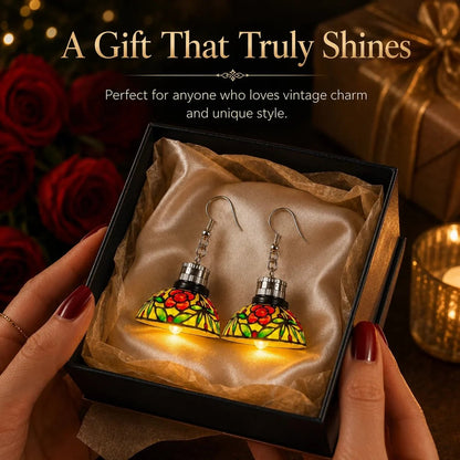Chandelier Light Earrings — Vintage Glow Statement Jewelry