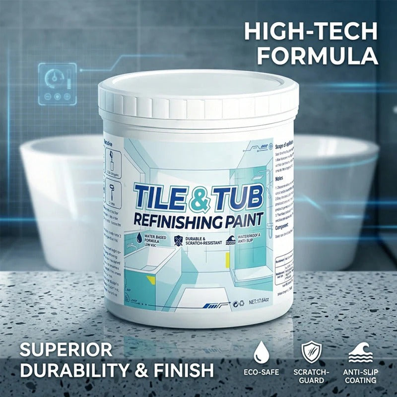 🔥Hot Sale - 49% OFF🔥Premium Tile & Tub Refinishing Paint Kit