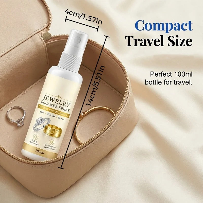 Instant Jewelry Cleaner Spray – Buy 1 Get 1 Free🔥Restore Brilliance in Seconds