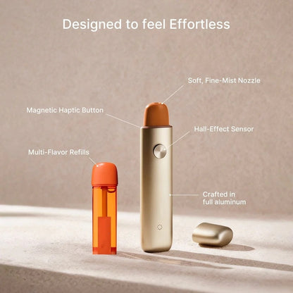 PW13 Nano-Mist Oral Spray – Instant Fresh Breath, Replaceable Flavor Pods