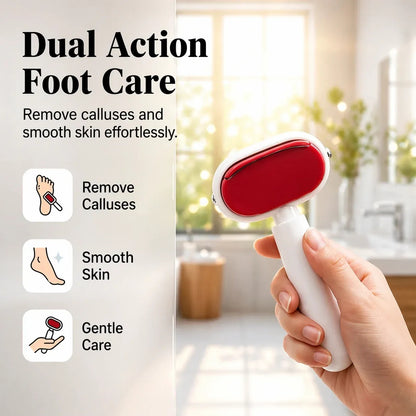 Dual-Sided Foot Callus Remover – 5-Pack Disposable Stainless Steel Scraper Set