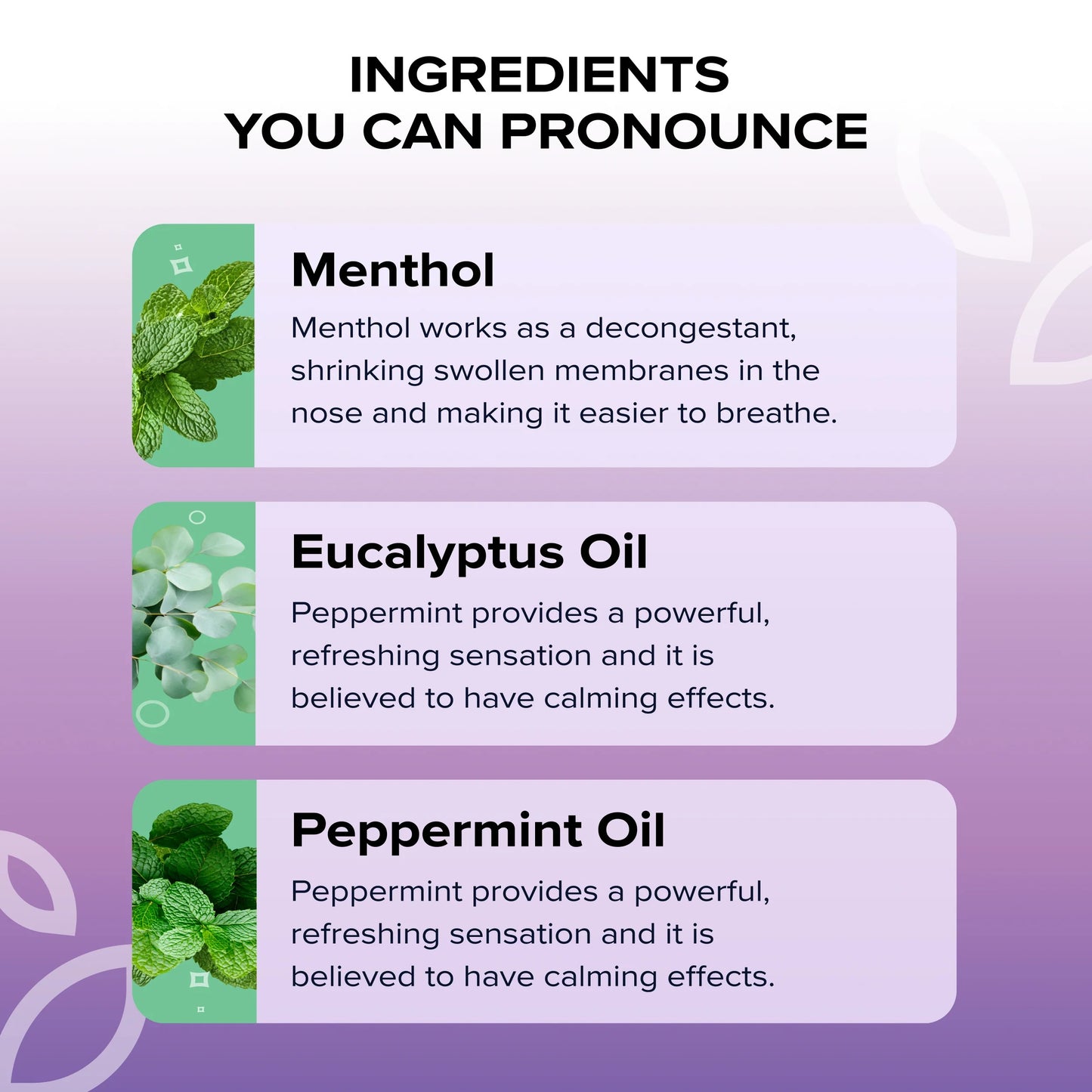 4 PCS Refreshing Essential Oil Nasal Inhaler