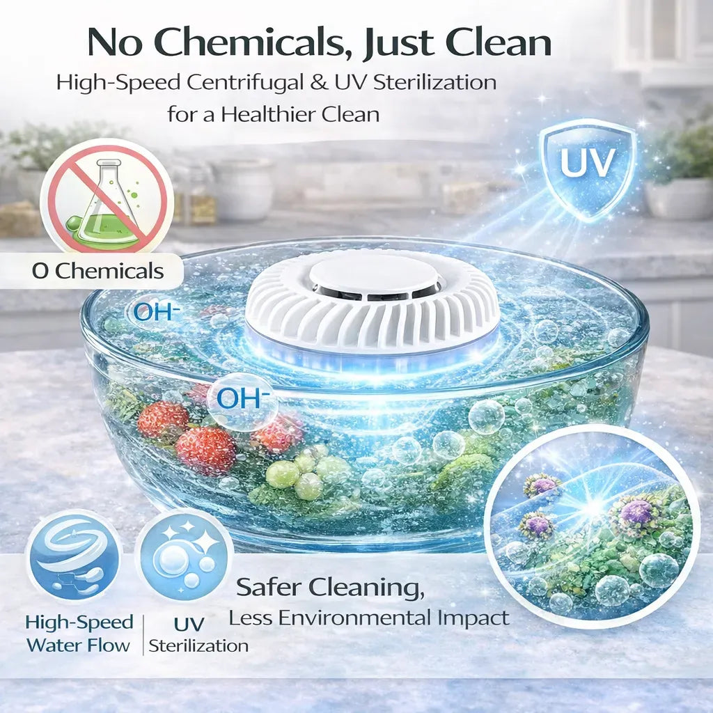 Fruit & Vegetable Washer – Deep Clean Produce Without Chemicals