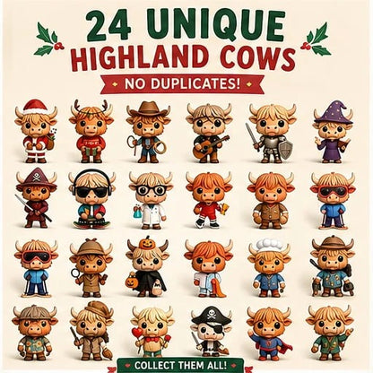 Highland Cow Advent Calendar 2026