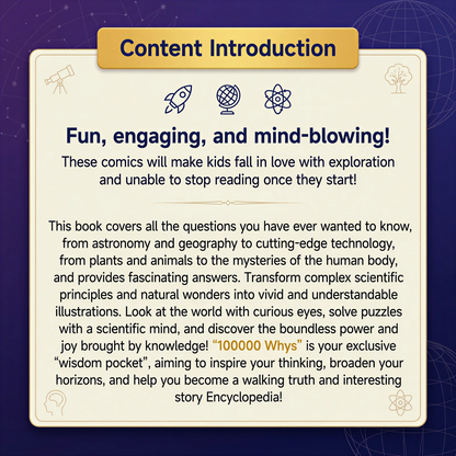 100,000 Whys Children's Encyclopedia Notebook