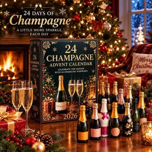 2026 Champagne Advent Calendar – 24-Day Collectible Christmas Countdown