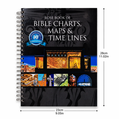 Rose Book of Bible Charts, Maps and Time Lines: All-in-One Visual Resource