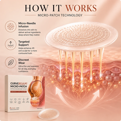 CurveSculpt Micro-Patch – Sculpt • Firm • Smooth Lower Body Curves
