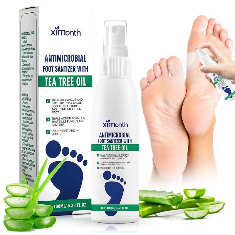 Tea Tree Foot Spray – Natural Odor Control, Antifungal & Moisturizing Care