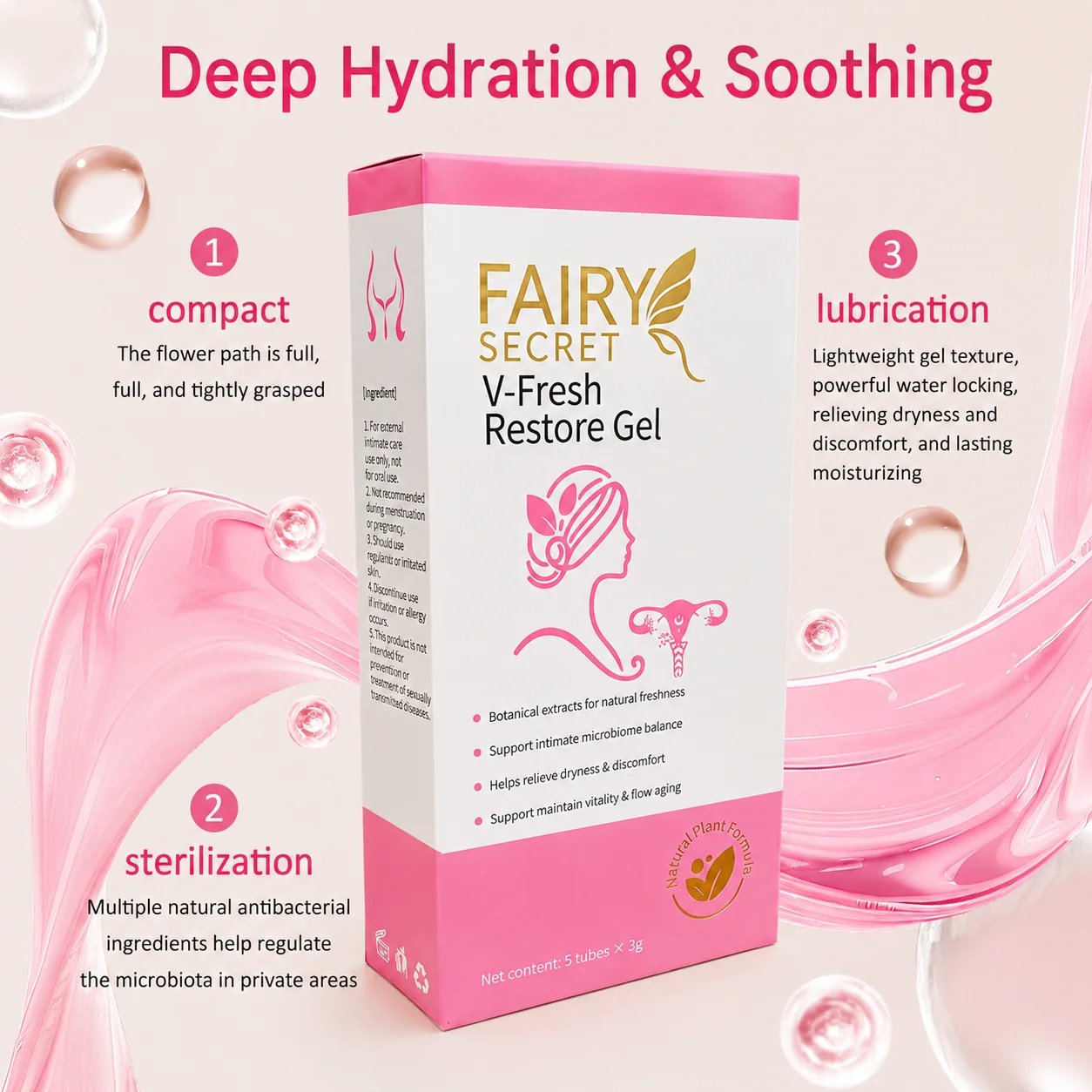 Women's pH Balance & Comfort Gel – Probiotic Botanical Formula