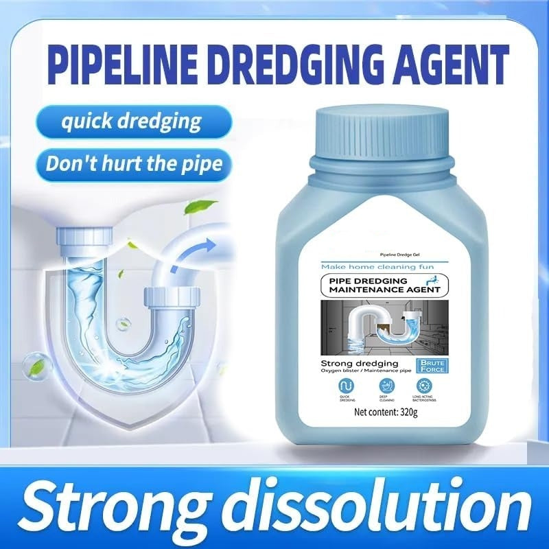 Drain Unblocker 320g — Instantly Dissolve Hair, Grease & Soap Scum