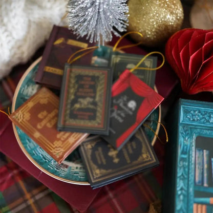 2026 Mini Book Advent Calendar – 24 Christmas Ornaments for Book Lovers