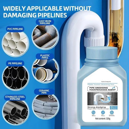 Drain Unblocker 320g — Instantly Dissolve Hair, Grease & Soap Scum